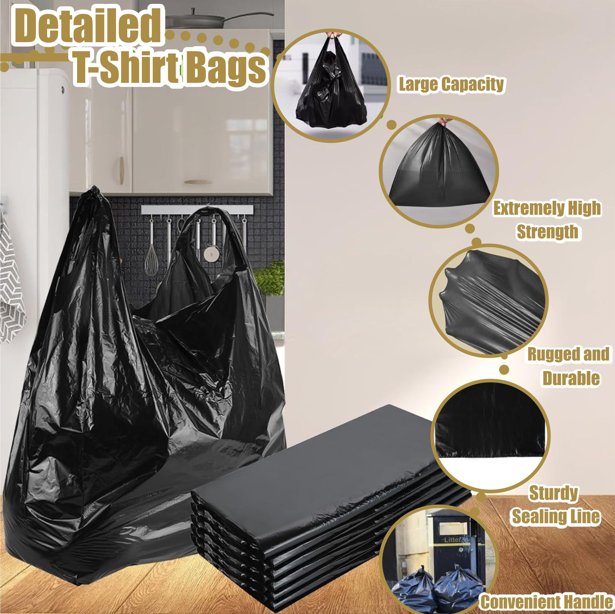 T-SHIRT PLASTIC BAGS